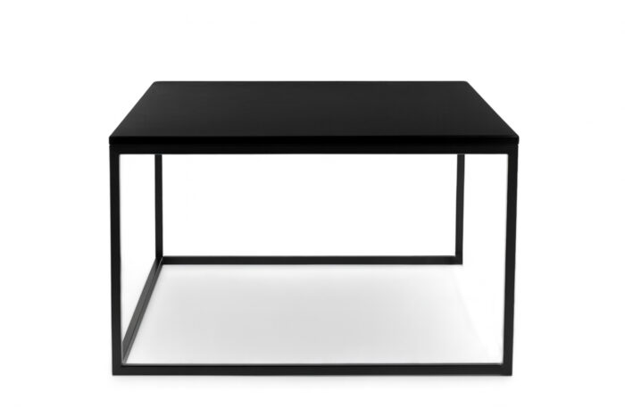 GRA10065 Magnus Stuebord 80×80 Sortlakkert eikefiner