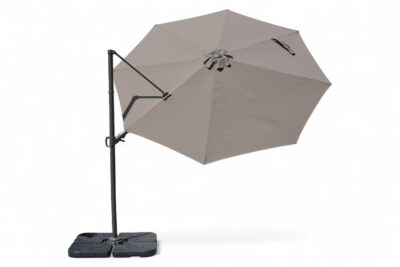 3500002 Rund parasoll mørk taupe-6