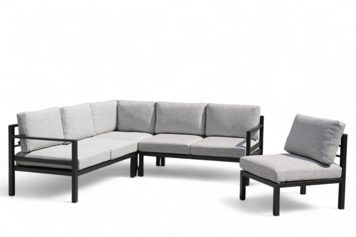Adelaide 2+2+stol koks-greige
