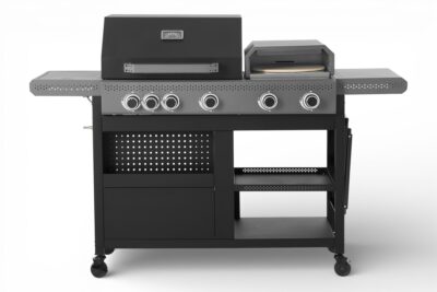 4600002 Tender Duo Gassgrill med pizzafunksjon og sidebrenner-3