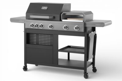 4600002 Tender Duo Gassgrill med pizzafunksjon og sidebrenner-4