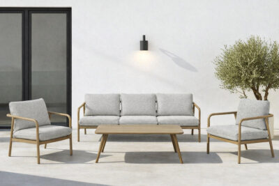 217023 Tord 3 seter hagegruppe med Lind bord-oakshield-teddy